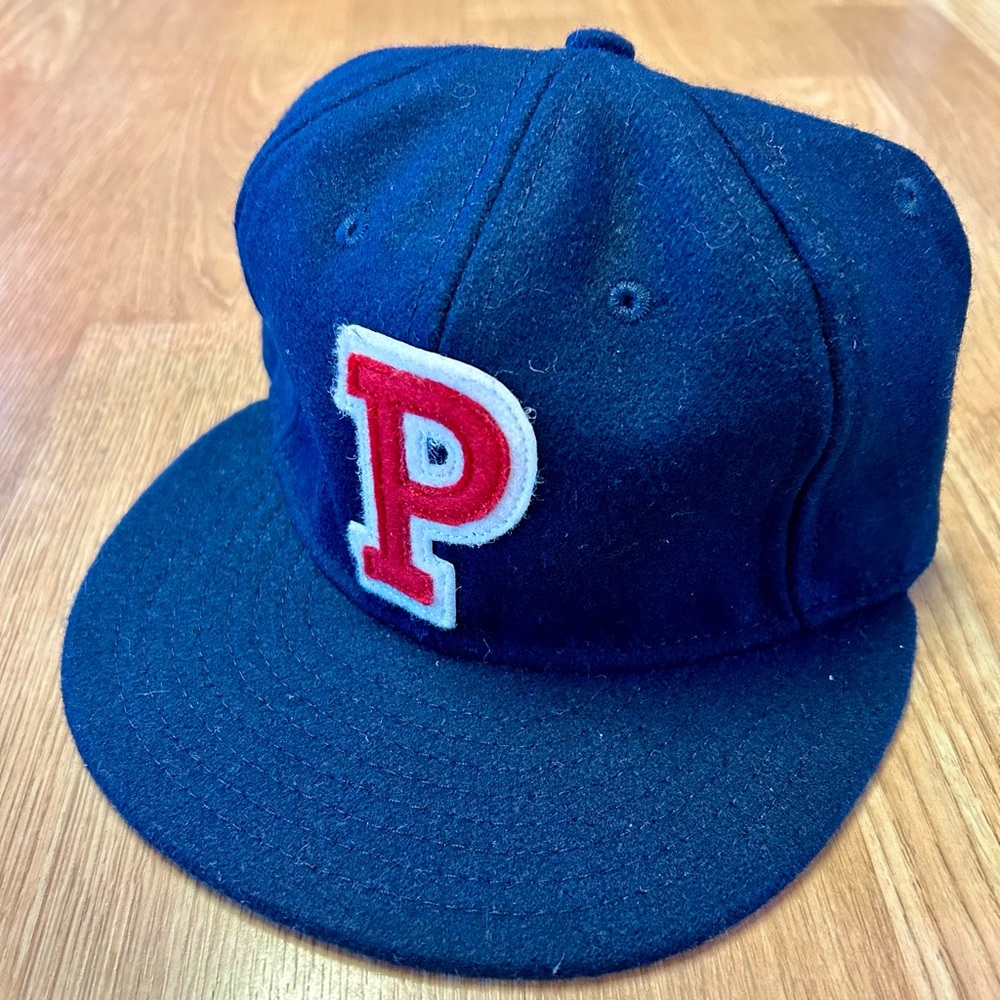 Ebbets Field Flannels Blue and Red Baseball Hat